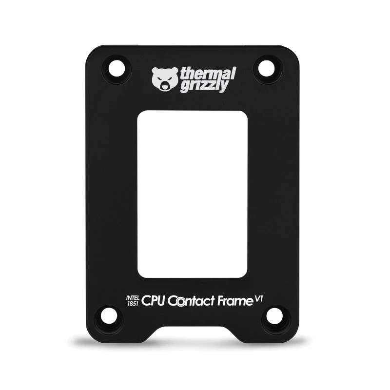 „Thermal Grizzly“ rėmelio atnaujinimo rinkinys TG-CF-I1851-V1, aliuminis, juodas, 71×51×6 mm