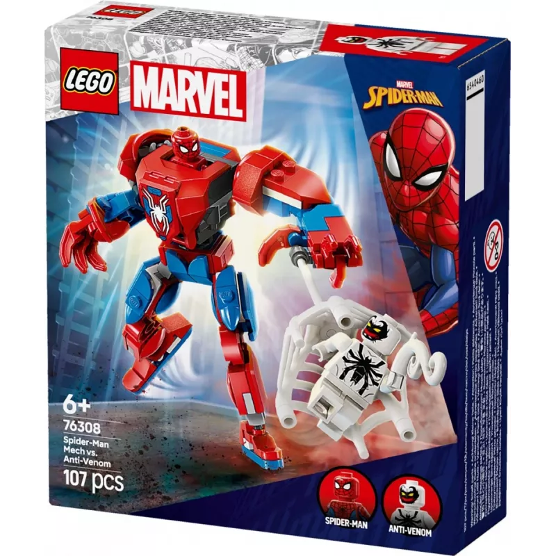 LEGO MARVEL 76308 Spider-Man Mech vs. Anti-Venom