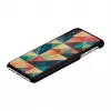 Telefono dėklas iKins iPhone XS Max — mozaikinis raštas, juodas