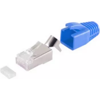 RJ45 jungtis Cat7a ShiverPeaks BS72067-B mėlyna