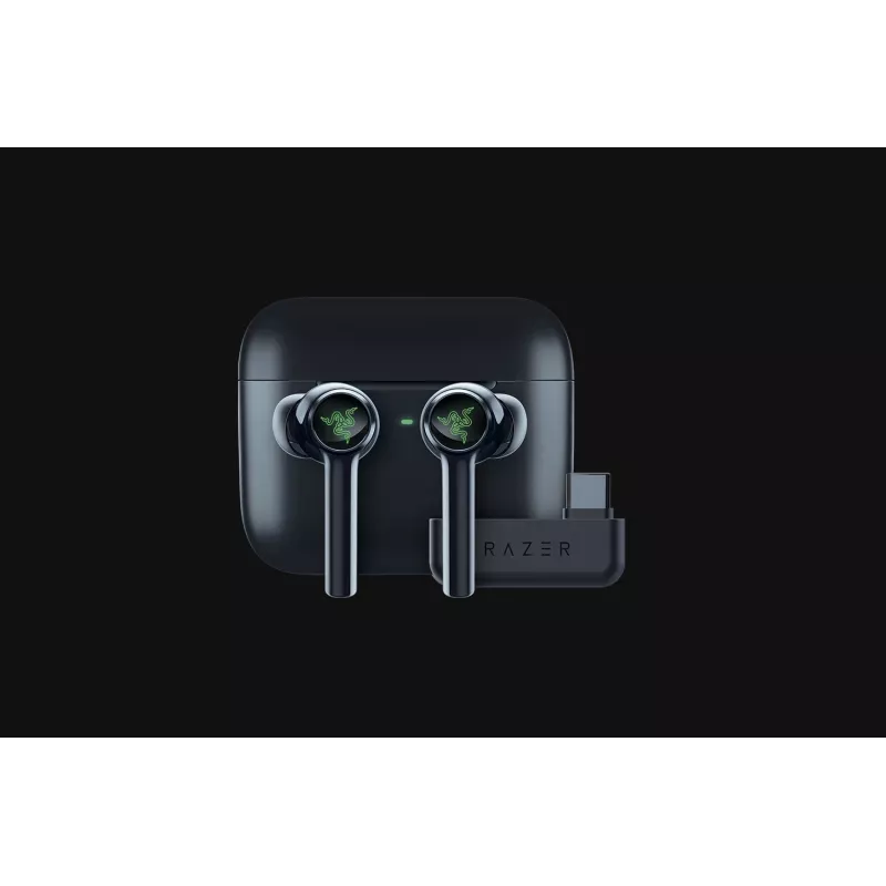 Razer Hammerhead Pro HyperSpeed belaidės ausinės True Wireless Stereo (TWS) į ausį žaidimams Bluetooth juodos