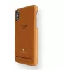 Dėklas su kortelių kišene VixFox iPhone XSMAX – karamelinė ruda