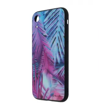 Apsauginis stiklas Tellur Cover Glass print iPhone XR su atspausdintu palmės dizainu