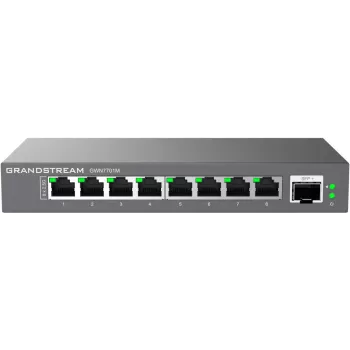 Grandstream Networks GWN7701M tinklo jungiklis, nevaldomas, 2.5G Ethernet (100/1000/2500), juodas