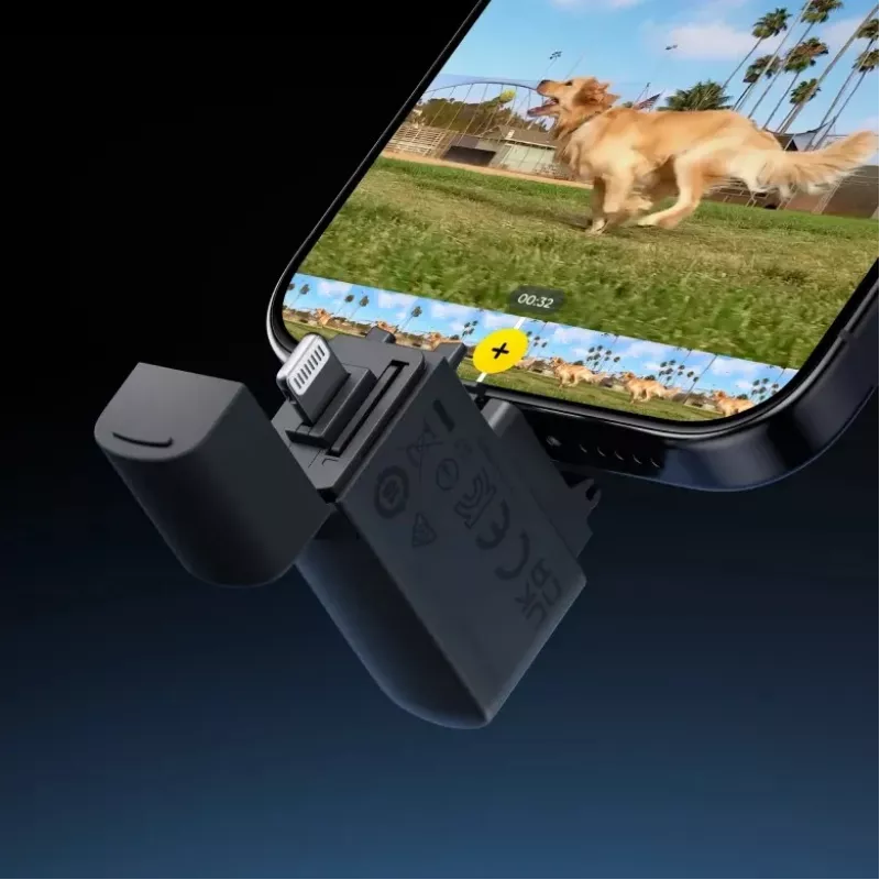 Card Reader Insta360 X4 Quick Reader USB-C Lightning juodas