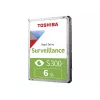 Toshiba S300 Surveillance 3.5 inch vidinis kietasis diskas SATA 6Gb/s - 6TB, 5400RPM