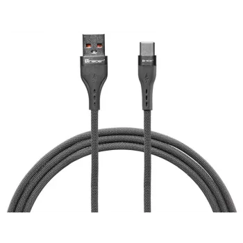 Tracer 47487 USB A - USB C laidas, 1m, pilkas