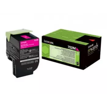 Lexmark 702M - Magenta - Original - Tonerpatrone LCCP, LRP - für Lexmark CS310dn, CS310n, CS410dn, CS410dtn, CS410n, CS510de, CS510dte (70C20M0)
