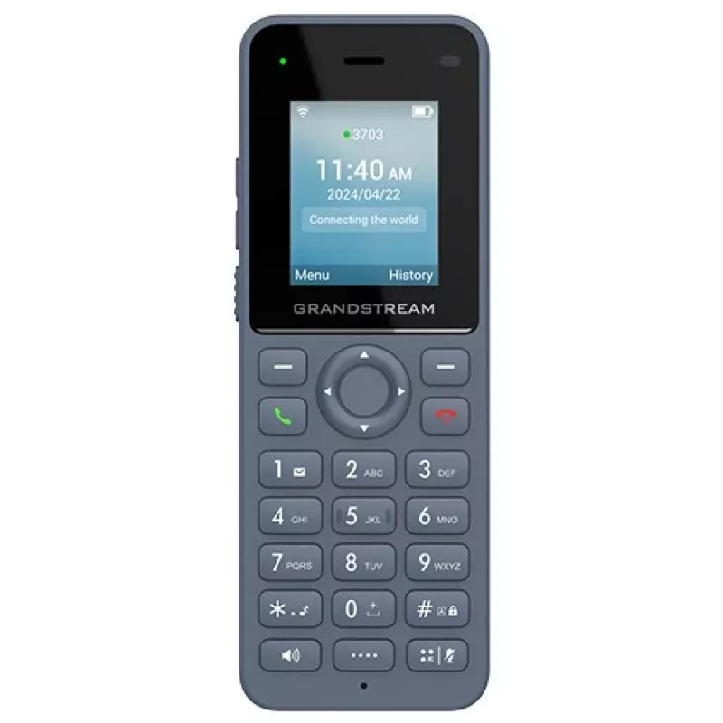 Grandstream Networks WP816 IP telefonas antracitinis 2 linijos LCD Wi-Fi