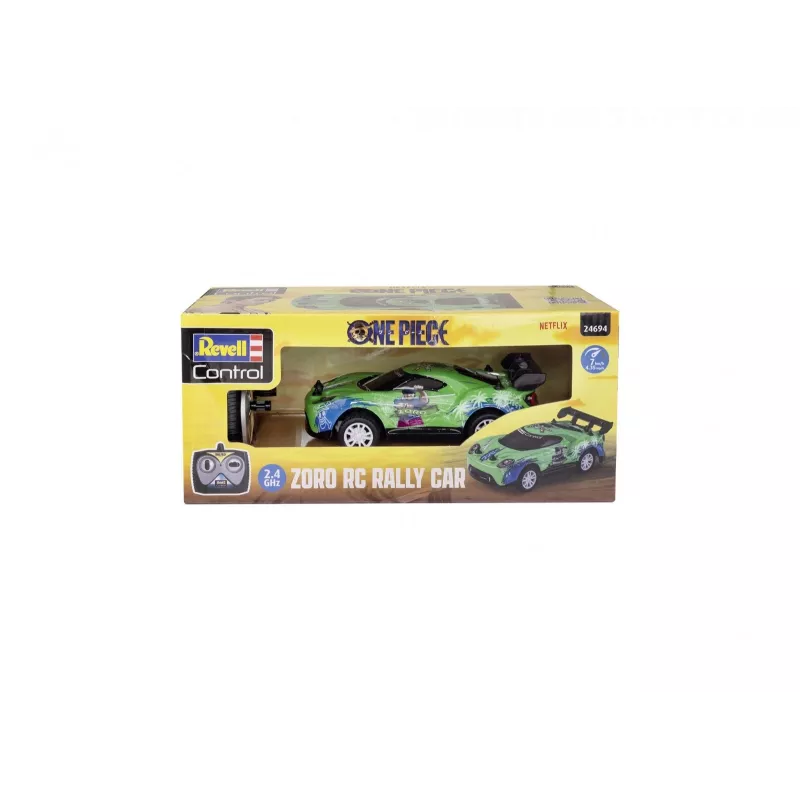 REVELL One Piece Zoro RC ralio automobilis – nuotoliniu valdymu valdomas modelis kolekcininkams