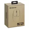 Defender NITTA MM-307 RF+BT OPTIC 1600dpi 6P BALTA pelė
