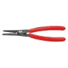 Knipex 49 11 A3 replės spyruokliniams žiedams su įdėtiniais antgaliais