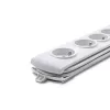 Apsauginis įtampos filtras Qoltec 50293 Baltas 8 AC lizdai 230 V