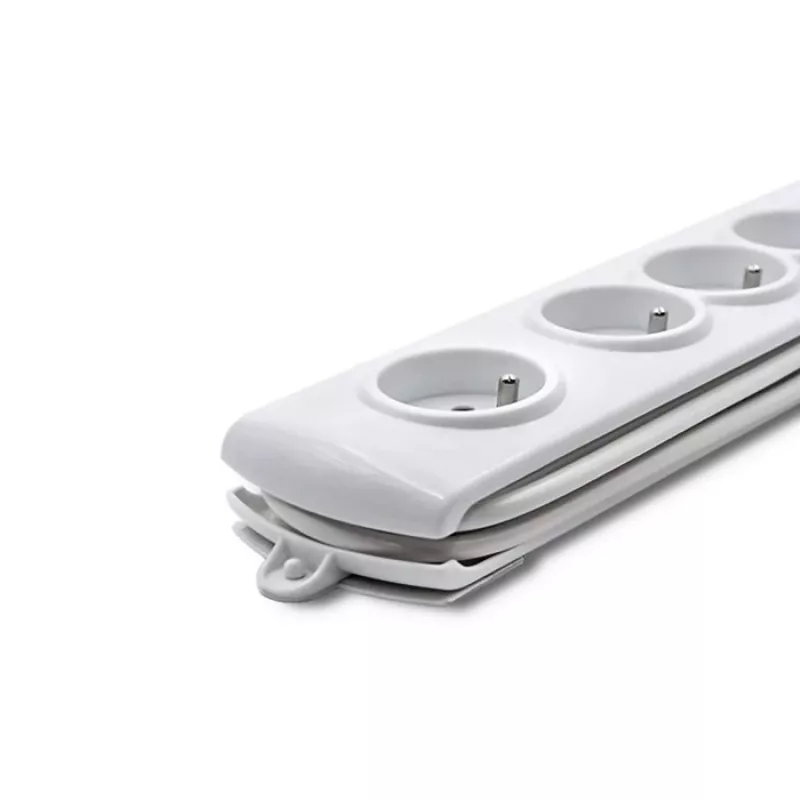 Apsauginis įtampos filtras Qoltec 50293 Baltas 8 AC lizdai 230 V