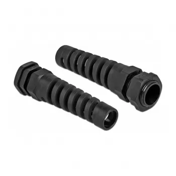 Kabelio įvadas DeLOCK 60347 juodas plastikinis 1 vnt.