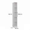 REGAL R25 balta 25 cm vienos sekcijos knygų lentyna
