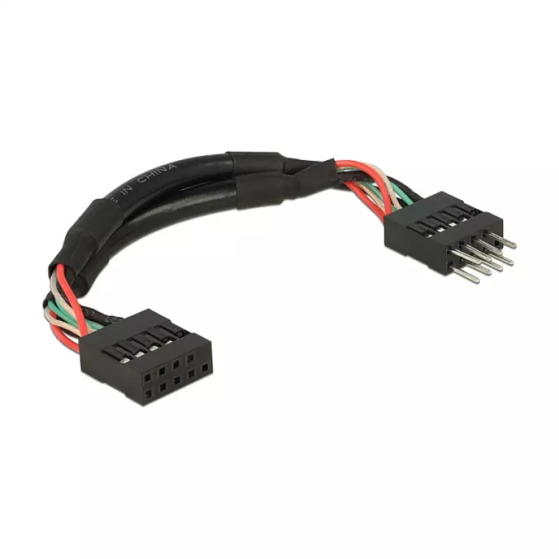 Laidas DeLOCK 0,1 m 2xUSB 2.0 10 kontaktų