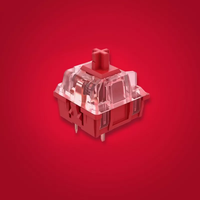 HyperX Alloy Origins PBT HX Red – mechaninė žaidimų klaviatūra