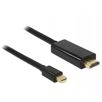 Vaizdo kabelio adapteris DeLOCK 83699 Mini DisplayPort į HDMI 2 m juodas