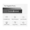 Mercusys MS116GS 16 prievadų Gigabit Ethernet tinklo jungiklis