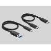 Card Reader DeLOCK USB Type-C, skirtas CFast SD ir USB Hub