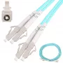 Extralink Patchcord LC/UPC-LC/UPC, daugiarežimis, duplex, 50/125 µm, 3 mm, 2 m