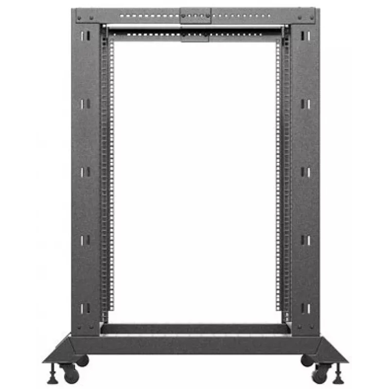 Lanberg atviras stovas 22U 600x1000 juodas