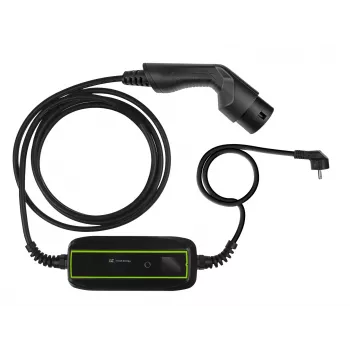 Nešiojama elektromobilio įkrovimo stotelė Green Cell EV16 Black