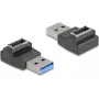 DeLOCK 67236 USB Type-A į USB Type-E lizdo keitiklis, juodas