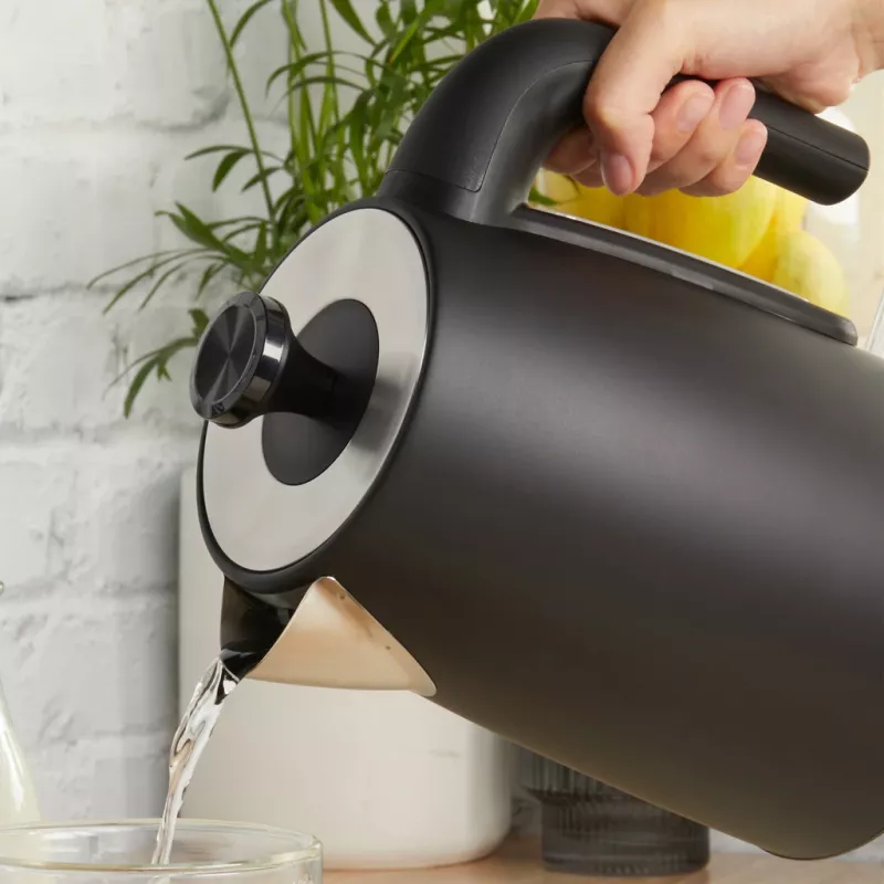 Elektrinis virdulys Petra 1.7L 3KW matinė juoda
