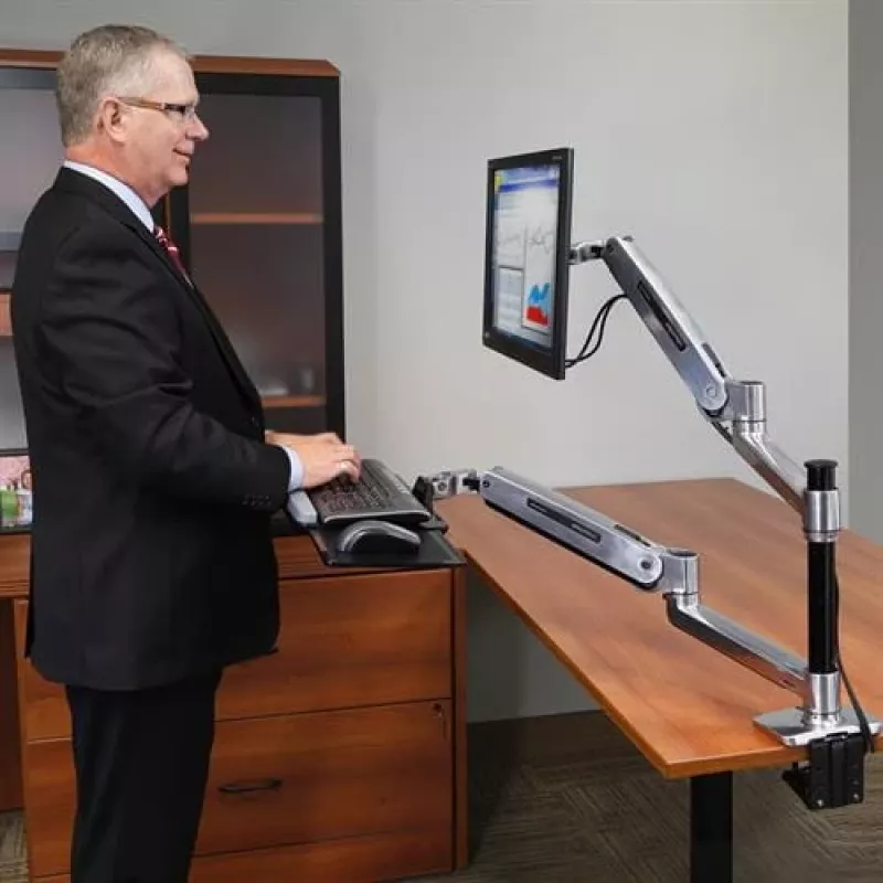 ERGOTRON WorkFit-LX, Sėdimo-stovimo darbo vietos stovo sistema