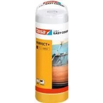 tesa Easy Cover Perfect+ 56575-00000-00 dengiamoji plėvelė geltona, skaidri (Ilgis x Plotis) 17 m x 2,60 m 1 rinkinys (56575-00000-00)
