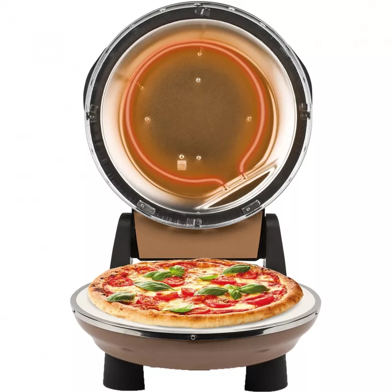 Picos krosnelė Napoletana (Varinė, 1.200 W, picoms iki Ø 31 cm, 2 akmenys)