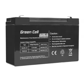 UPS baterija švino rūgšties sandarioji Green Cell AGM16