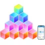 LED išmanusis skydelis Govee B6066 Hexa Pro RGBIC Bluetooth Wi‑Fi 10 vnt.