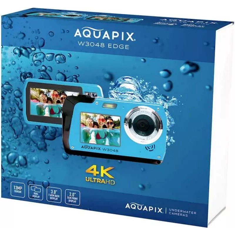 Fotokamera Easypix W3048 EDGE, 13 MP CMOS, 3840 x 2160 pikselių (10075)
