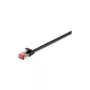 Wentronic Goobay CAT 6 Flat-Patch Cable, U/FTP, Juodas, 15 m – Varinė medžiaga (94238)