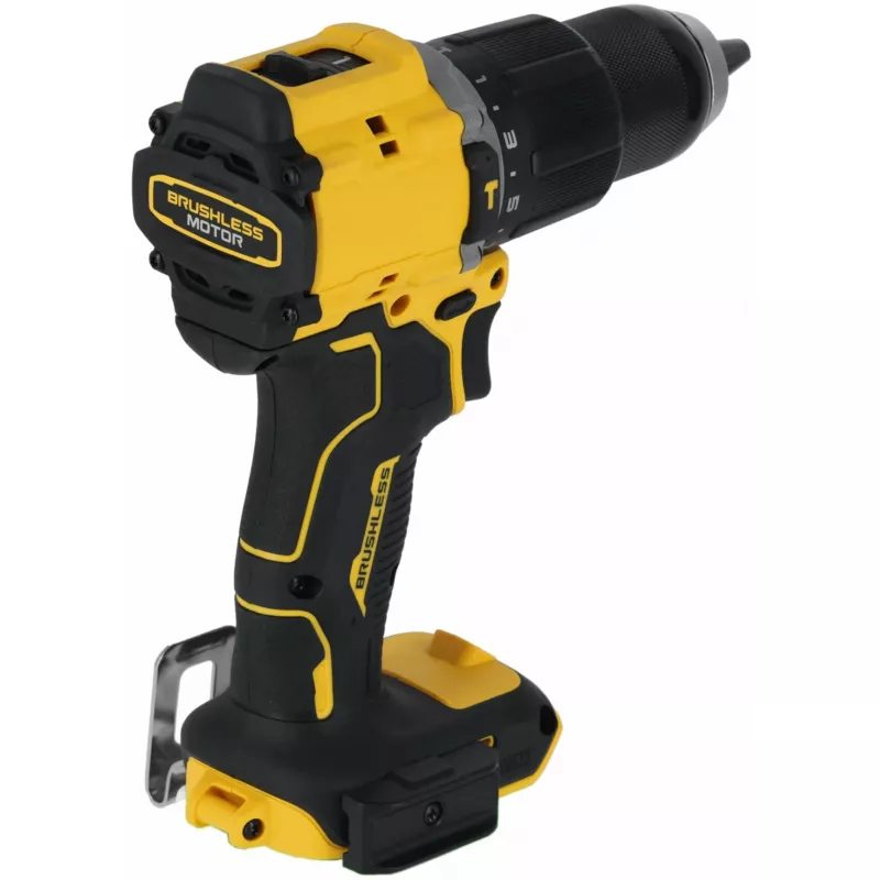 Belaidis gręžtuvas-suktuvas DeWalt DCD799NT-XJ 18V su bešepetėliu varikliu, kompaktiškas