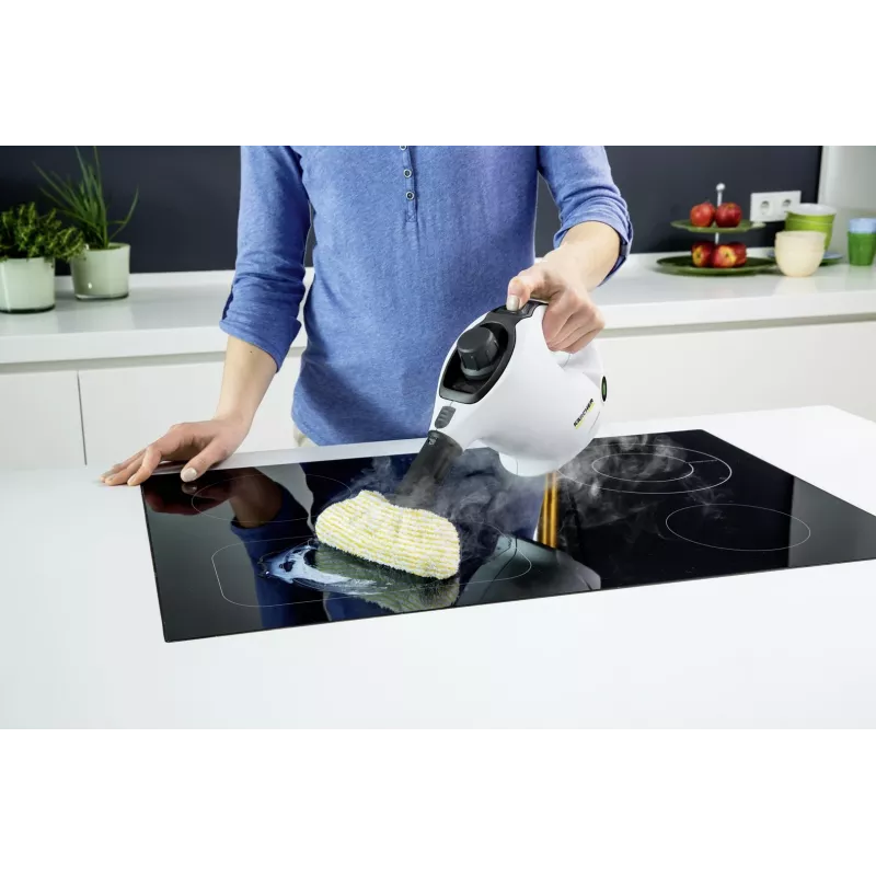 Kärcher SC 1 EasyFix nešiojamasis garų valytuvas 1200 W juoda, balta