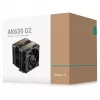 Oro aušintuvas DeepCool AK620 G2, 120 mm ventiliatorius, suderinamas su LGA1700/1200/115x ir AM4/AM5, juodas, 144×127×159 mm