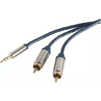Garso kabelis 3,5 mm – 2 × RCA ShiverPeaks SP30831-SLIM
