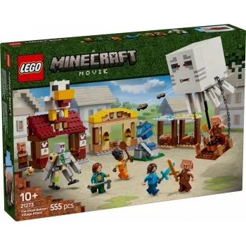 LEGO MINECRAFT 21273 Ghast balionų kaimo ataka