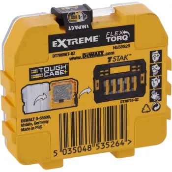 DeWALT DT70558T-QZ antgaliai varžtams sukti, ilgis 25 mm, kiekis 25 vnt.