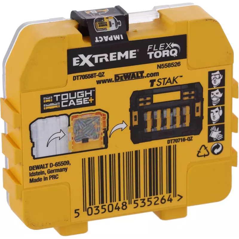 DeWALT DT70558T-QZ antgaliai varžtams sukti, ilgis 25 mm, kiekis 25 vnt.
