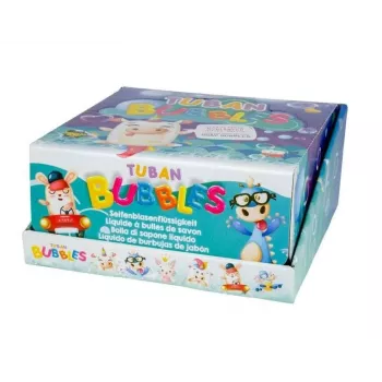 Muilinių burbulų rinkinys Tuban DISPLAY SMALL SOAP BUBBLES MIX 36 vnt. x 60 ml