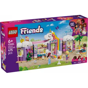 LEGO Friends 42684 Unicorn Dream Café – kūrybinis konstruktorius vaikams