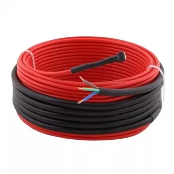 Šildymo kabelis 1500W, 125m, 12W/m, AC 230V