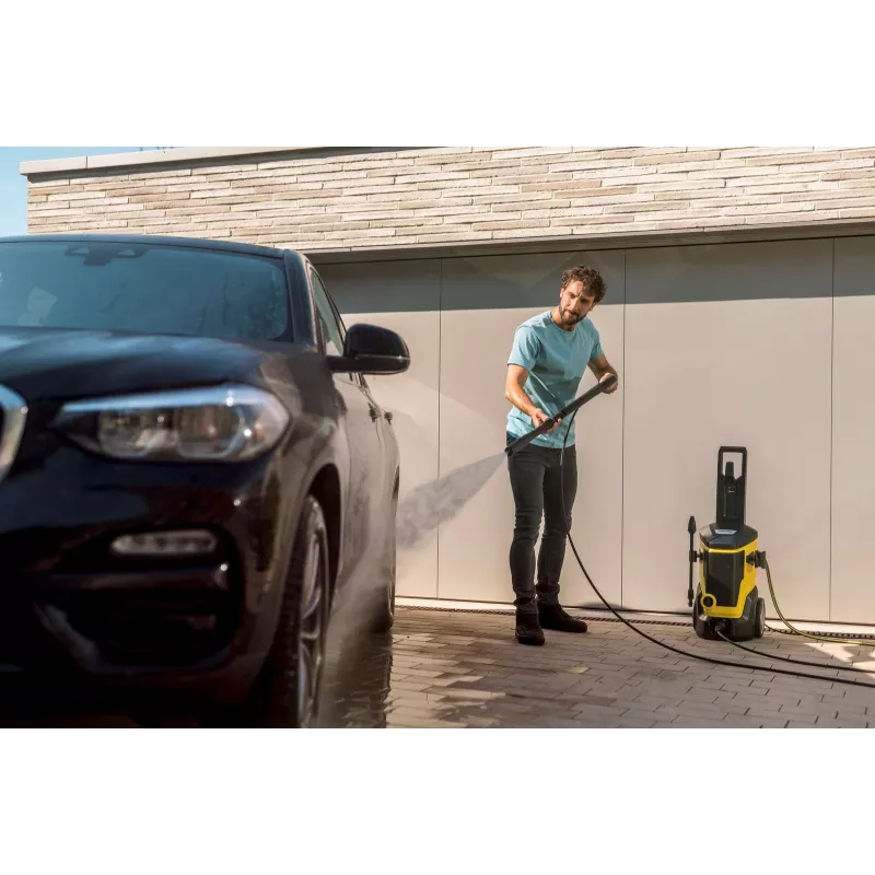 Karcher AG K 7 WCM slėginis plovimo aparatas, vertikalus, elektrinis, 600 l/h, juodas, geltonas