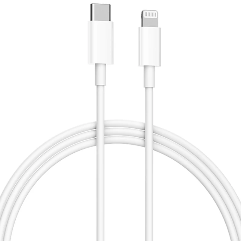 Xiaomi Mi BHR4421GL USB-C į Lightning jungiamasis kabelis 1 m, MFi, 18 W, baltos spalvos
