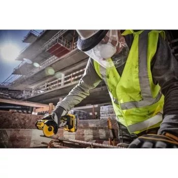 DeWALT DCS438N-XJ 18V XR bešepetėlinis akumuliatorinis pjoviklis, 76 mm, be akumuliatoriaus ir kroviklio